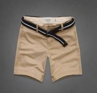 heren abercrombie and fitch casual shorts band mid-khaki Stopcontact 2fyxs257